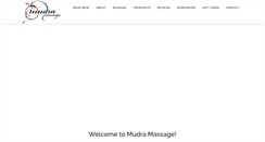 Desktop Screenshot of mudramassage.net