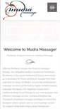 Mobile Screenshot of mudramassage.net
